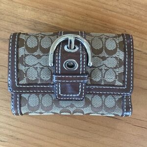 Vintage Coach Buckle Wallet